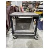 Rolling Plastic Shelf Unit