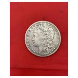 1896 O Morgan Dollar