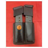 Tagua Leather Mag Holster - Fits 1911 - 2 Loaded 1