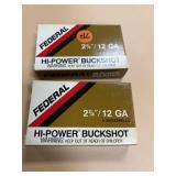 2pc - 12 Gauge Buck Shot