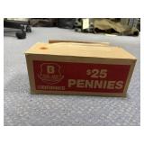 Open Box of Pennies