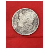 1884 Morgan Dollar