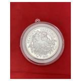 Season Greetings Silver Round