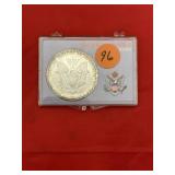 1990 American Silver Eagle