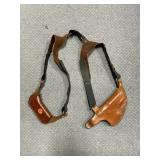 Hidden Thunder Leather Shoulder Holster - Fits 191