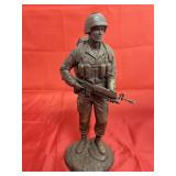 Chalk? Soldier Statue