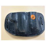 Leather Pistol/Mag Holster