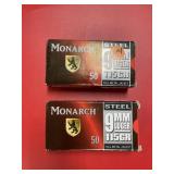 2pc- 9mm Luger Ammo