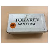 7.62 x 25 Tok Ammo