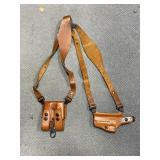 Galco Leather Shoulder Holster - Fits 1911