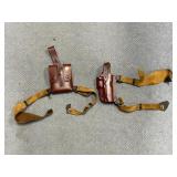 Gilmore Leather Shoulder Holster - Fits 1911 - Bro