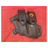 Don Hume Leather Mag Holster - Fits 1911