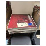 Stack of Vinyl Records 33