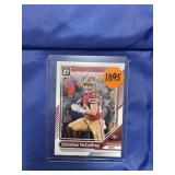 2024 Panini Donruss Card Christian McCaffrey
