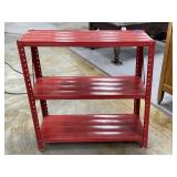 Metal 3-Shelf Shelving Unit 30"L x 11"W x 30"H
