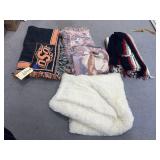 4 - Assorted Throws & Afghans