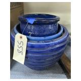 3 - Ceramic Flower Pots