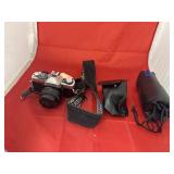 Minolta 35mm Camera w/Lenses