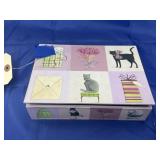 Jewelry Box w/Beaded Bracelets & More