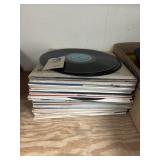 Stack of Assorted Vinyl Records 33