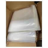 2 Boxes Plastic Record Sleeves 15" & 7"