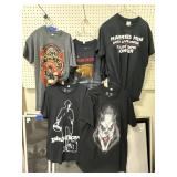 Assorted Tee Shirts Sz M
