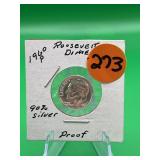 1960-P 90% Silver Proof Roosevelt Dime