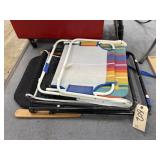2 - Folding Lawn Chairs
