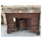 Wood Desk 42"L x 21"W x 29"H