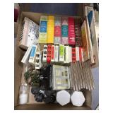 Assorted 8-Track Tapes - Hardback Books - Tin
