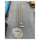 2 - Assorted Floor Mops