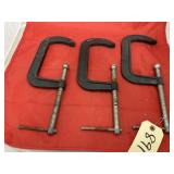 3 - Bessey C Clamps