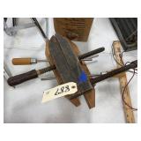 3 Pcs - Assorted Wood Clamps