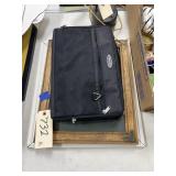 Cassette Tape Storage Case & 2 Framed Pics
