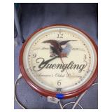 Yuengling Elec Lighted Wall Clock