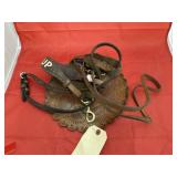 Leather Saddle Lead & Tack & Plate