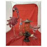 5 Pcs  - Metal Flamingo - Pepsi Bottle & More