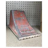 Worden Metal Casting Wheel Chock
