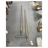 2 - Garden Rakes