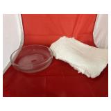 4 - Placemats & Glass Dish