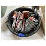 6 - Power Supply Cords - NEW Bundle of Wire