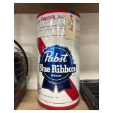 Pabst Blue Ribbon Metal Trash Can