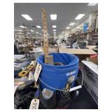 Hammer & Assorted Hand Tools in Bucket