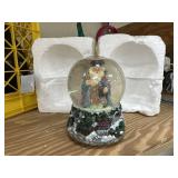 Musical Santa Snow Globe