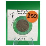 1927-P Buffalo Nickel (Fine)