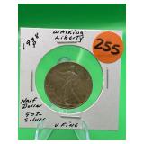 1938-P 90% Silver Walking Liberty Half Dollar