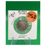 1927-D Buffalo Nickel (Fine)