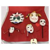 4 Pcs - Ceramic Masks