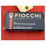 Fiocchi Pistol 380 Auto 50 Cartridges 95 Grain