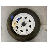 Trailer Spare Tire w/Rim